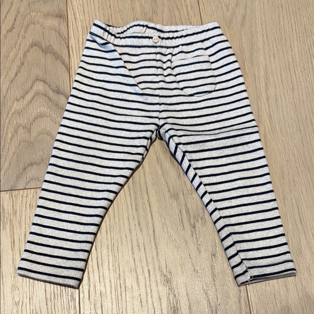 2/$15 ZARA Striped Baby Bottoms